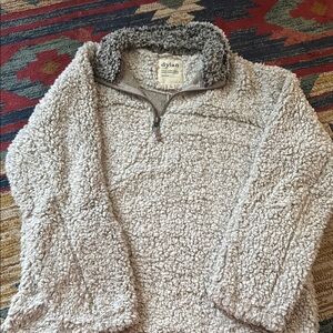 Dylan  Gray Sherpa Sweater
